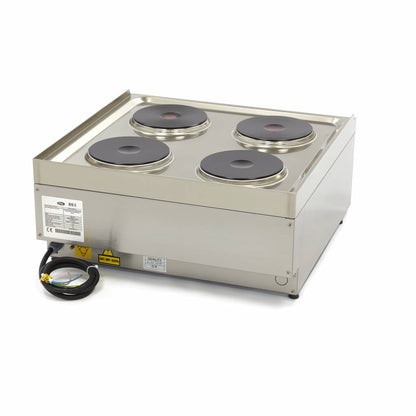 Maxima Commercial Grade Cooker, 4 Electric Burners, 7 kW, additional view