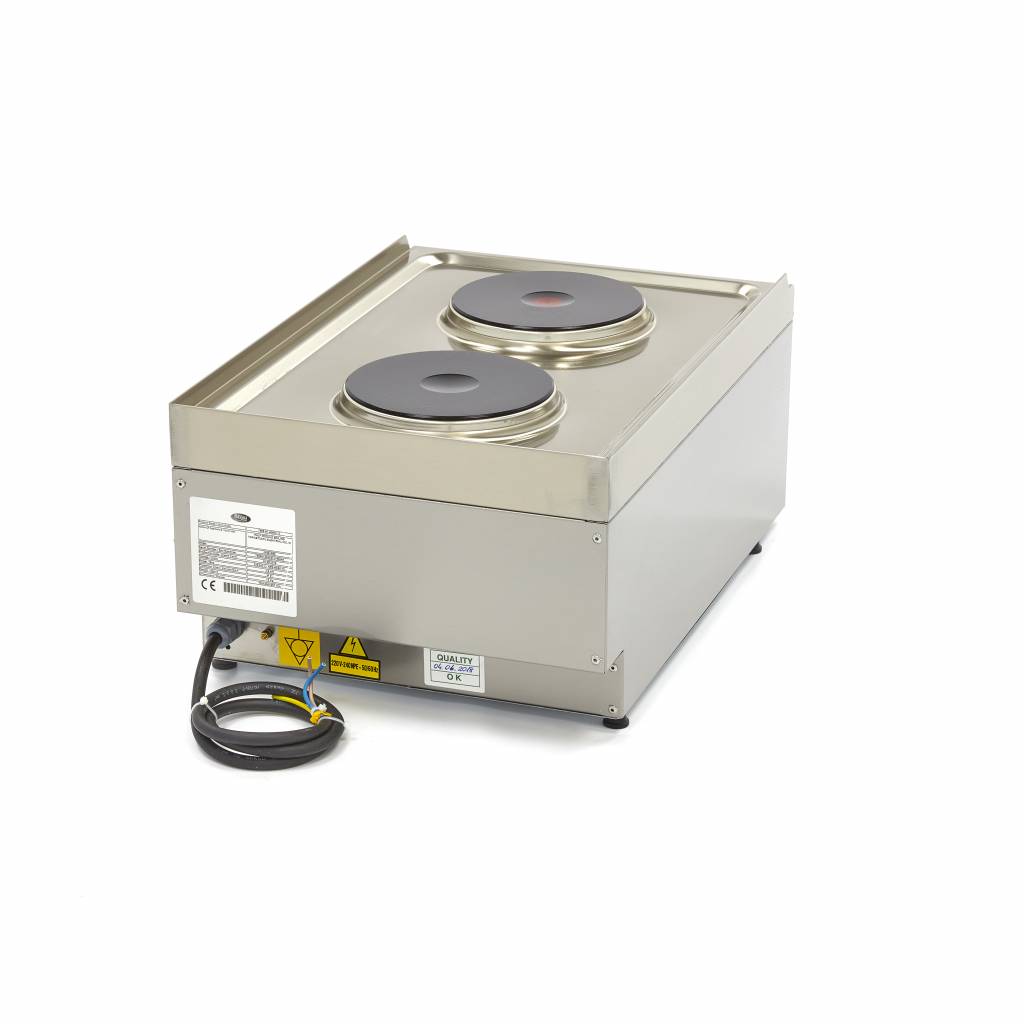 Maxima Commercial Grade Cooker, 2 Electric Burners, 3.5 kW, additional view
