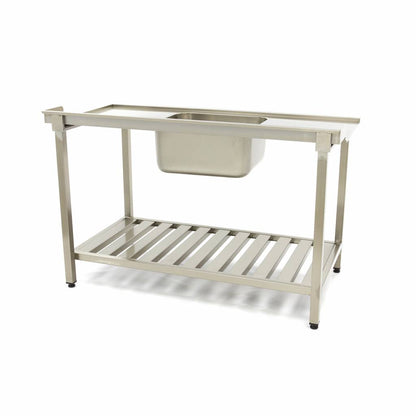 Maxima Dishwasher Table, 120 x 75 cm, Right, with Sink, additional view