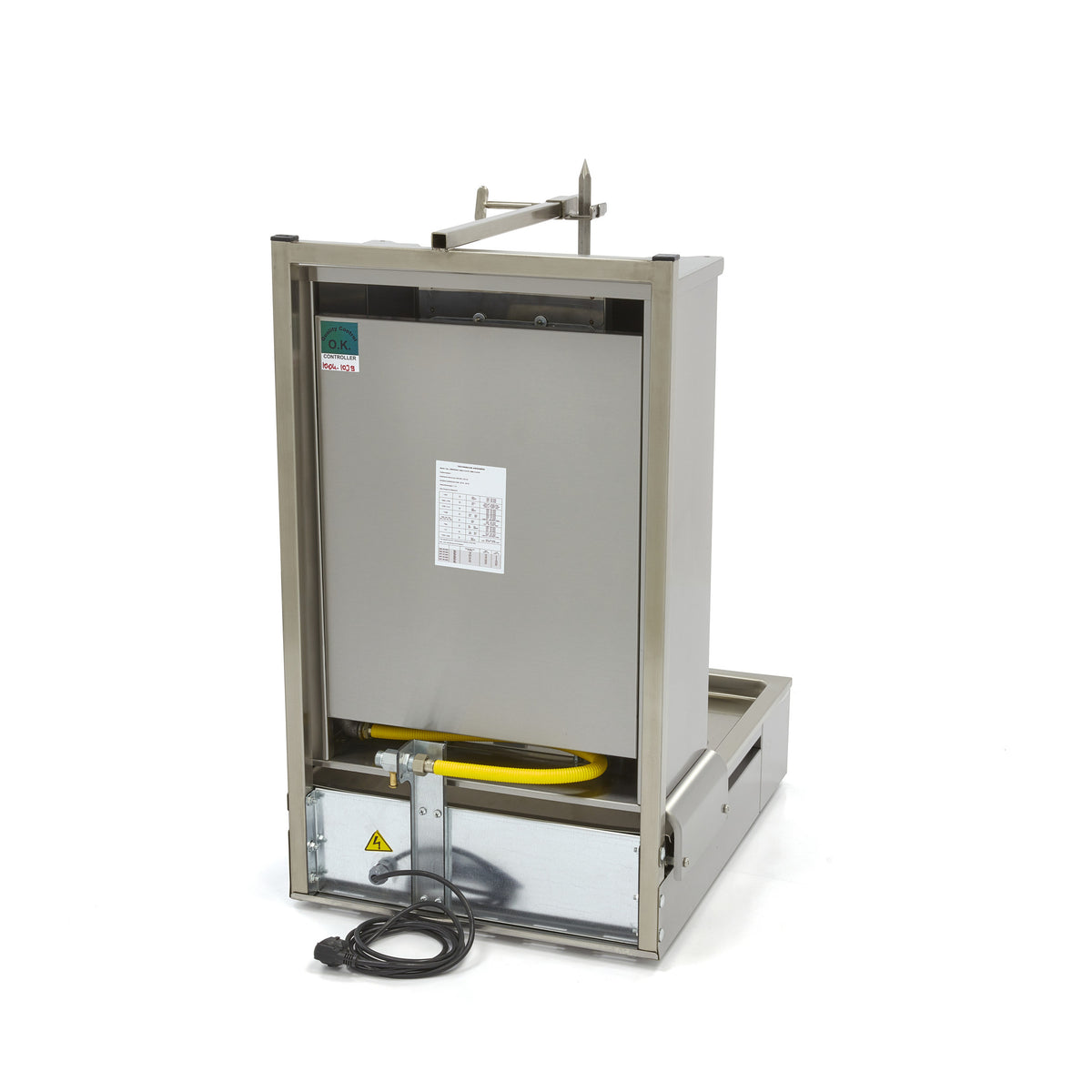 Maxima Kebab Grill, 3 Burners, 40 kg Meat, Gas, additional view