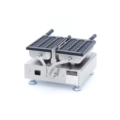Maxima Heart Emoji Lolly Waffle Maker, 3 on Sticks, Rotating, additional view