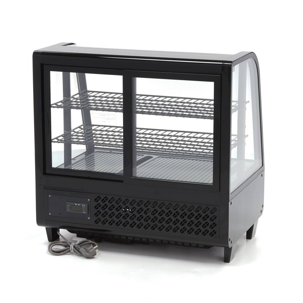 Maxima Display Fridge, 100 L, 68 cm, Black, additional view