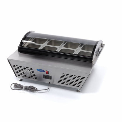 Maxima Tabletop Saladette, 67 L, 8 x 1/6 GN, product photo