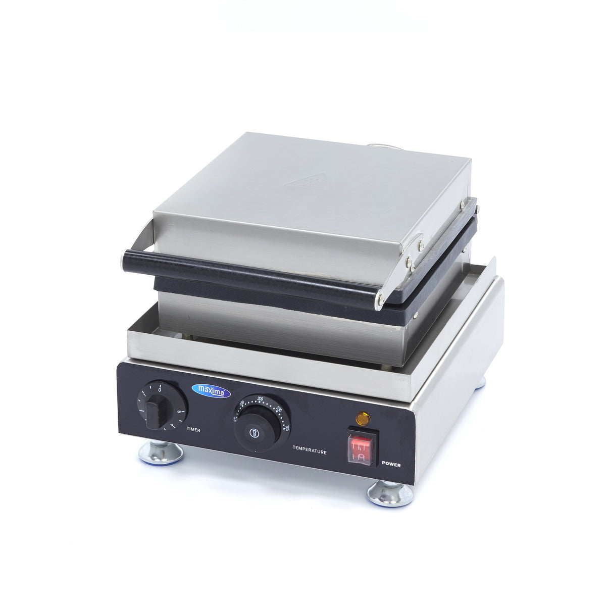 Maxima Belgian Waffle Maker, 2 Waffles, 1900 W, Drip Tray, additional view