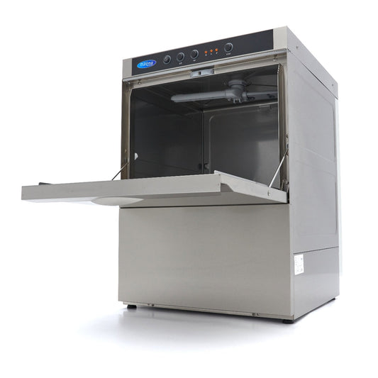 Maxima Undercounter Dishwasher, 50x50cm, Drain/Rinse/Soap, 400 V, product photo
