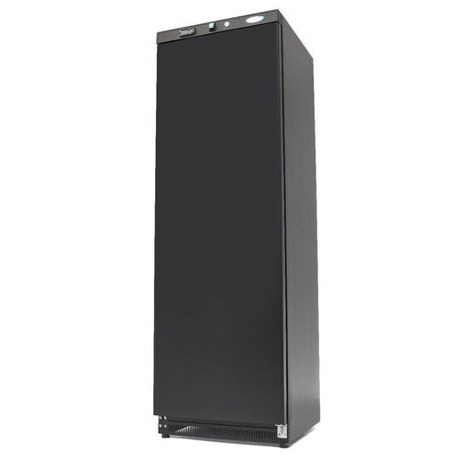 Maxima Fridge 400 L, 4 Adjustable Shelves, Black, product photo