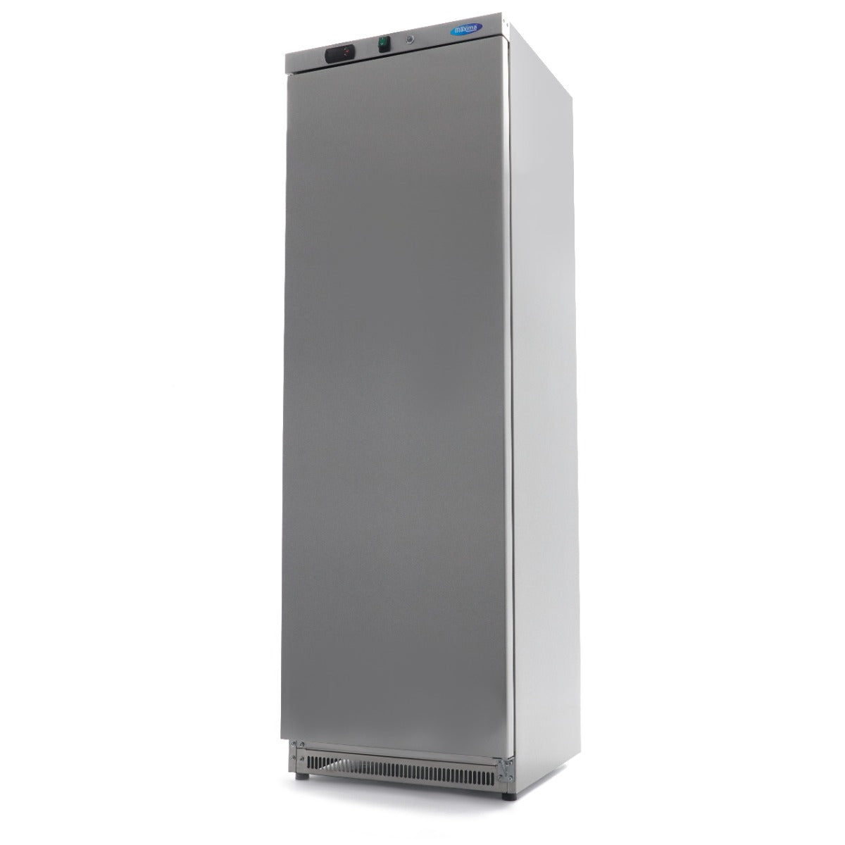 Maxima Fridge 400 L, 4 Adjustable Shelves, Stainless Steel, product photo