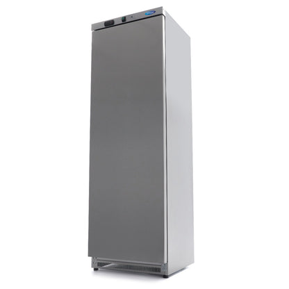 Maxima Upright Freezer, 400 L, 6 Fixed Shelves, Stainless steel, product photo