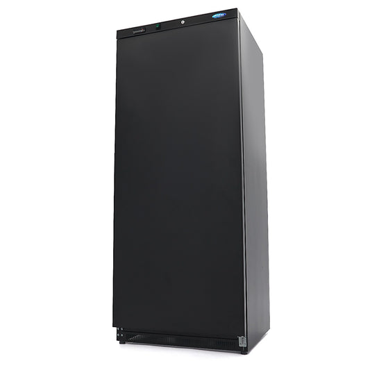 Maxima Fridge 600 L, 4 Adjustable Shelves, Black, product photo