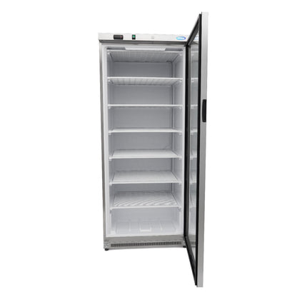 Maxima Upright Freezer, 600 L, Glass Door, Stainless steel, additional view