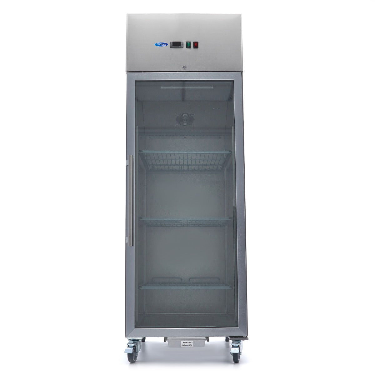 Maxima Fridge 600 L, 2/1 GN, Glass Door, Stainless Steel, additional view