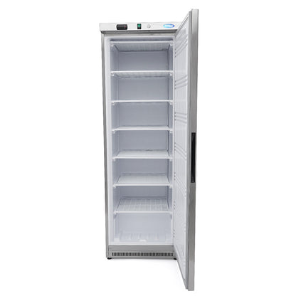 Maxima Upright Freezer, 400 L, 6 Fixed Shelves, Stainless steel, additional view