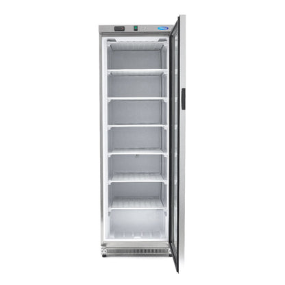 Maxima Upright Freezer, 400 L, Glass Door, Stainless steel, additional view