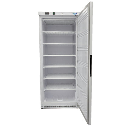 Maxima Upright Freezer, 600 L, 6 Fixed Shelves, White, additional view