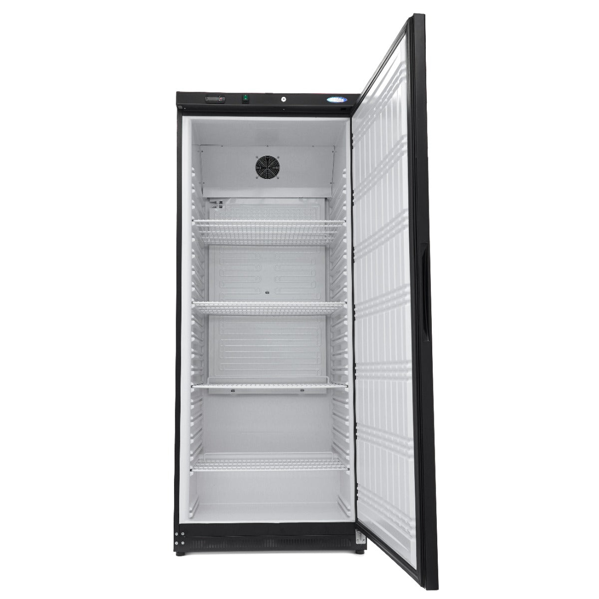Maxima Fridge 600 L, 4 Adjustable Shelves, Black, additional view