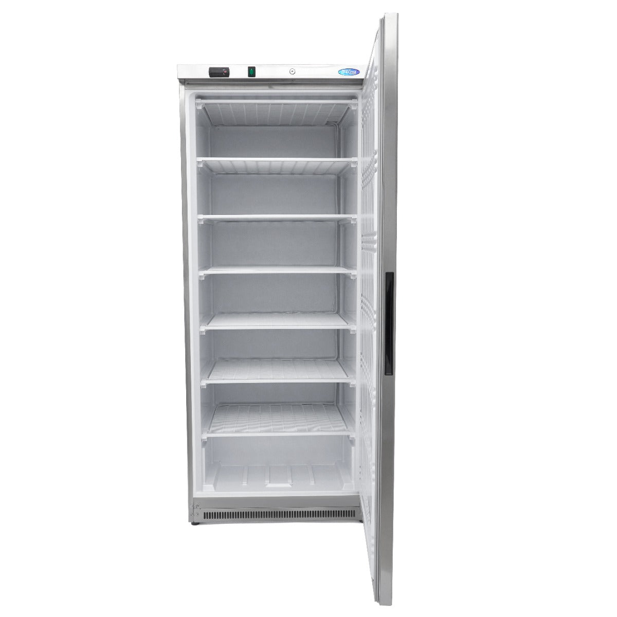 Maxima Upright Freezer, 600 L, 6 Fixed Shelves, Stainless steel, additional view
