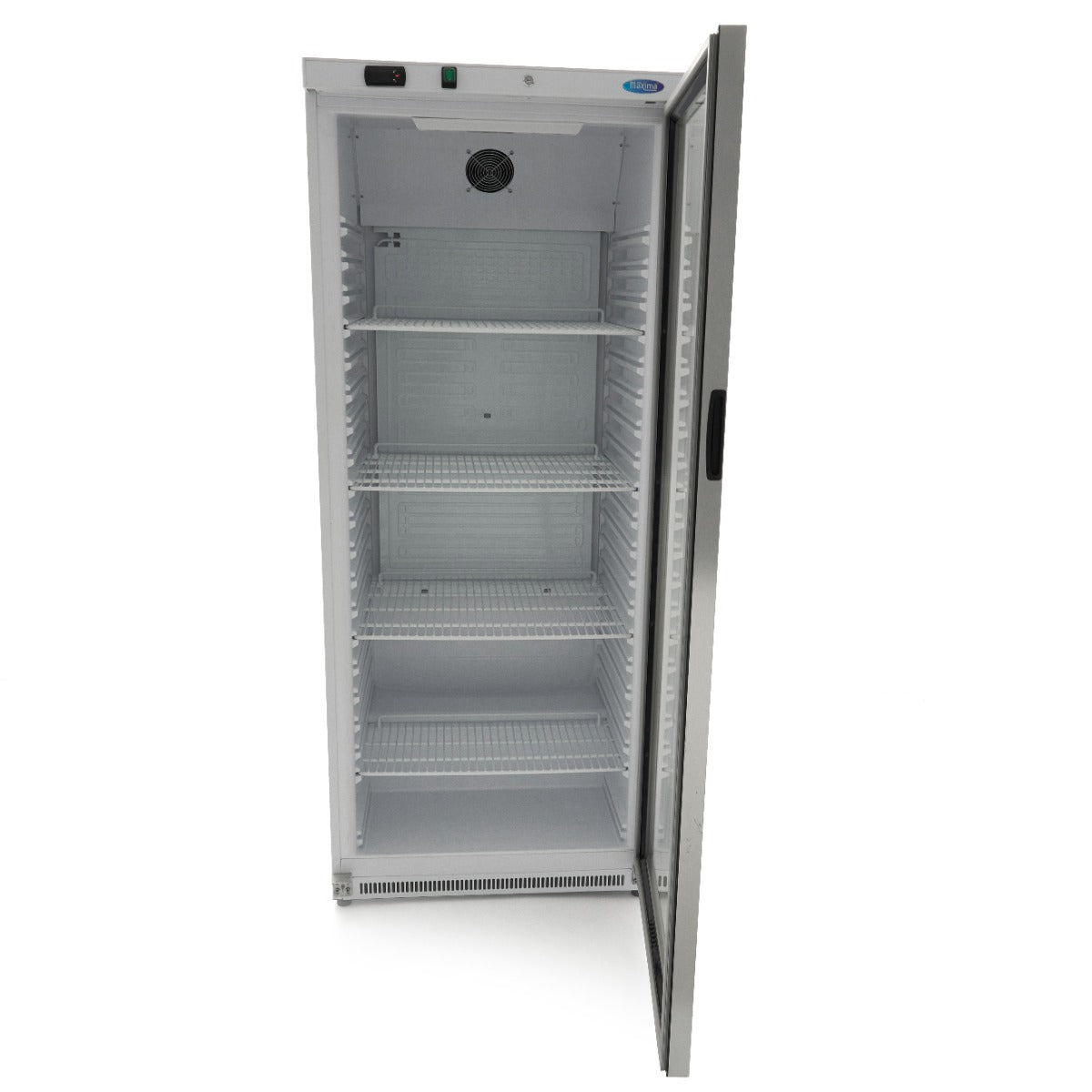 Maxima Fridge 600 L, White, with Glass Door, additional view