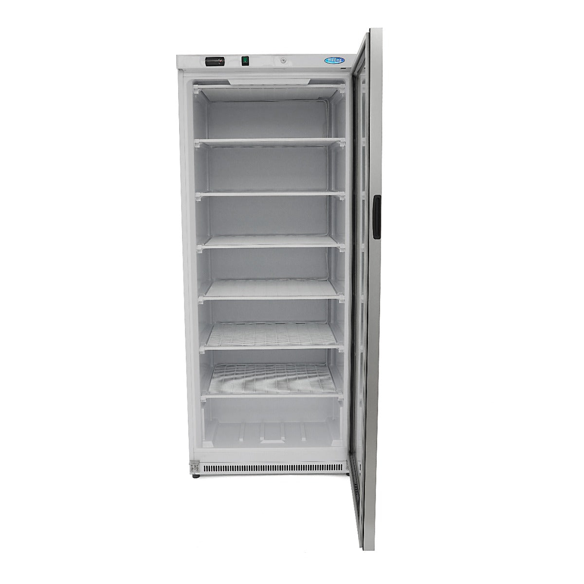 Maxima Upright Freezer, 600 L, Glass Door, White, additional view