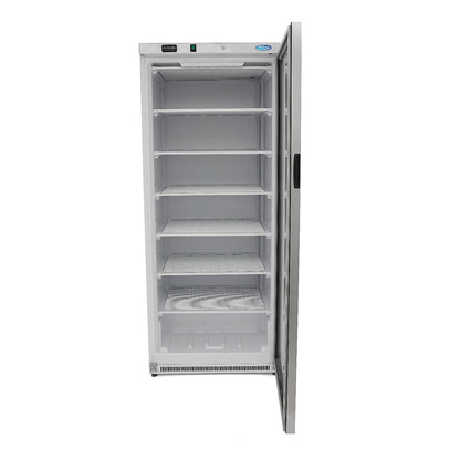 Maxima Upright Freezer, 600 L, Glass Door, White, additional view
