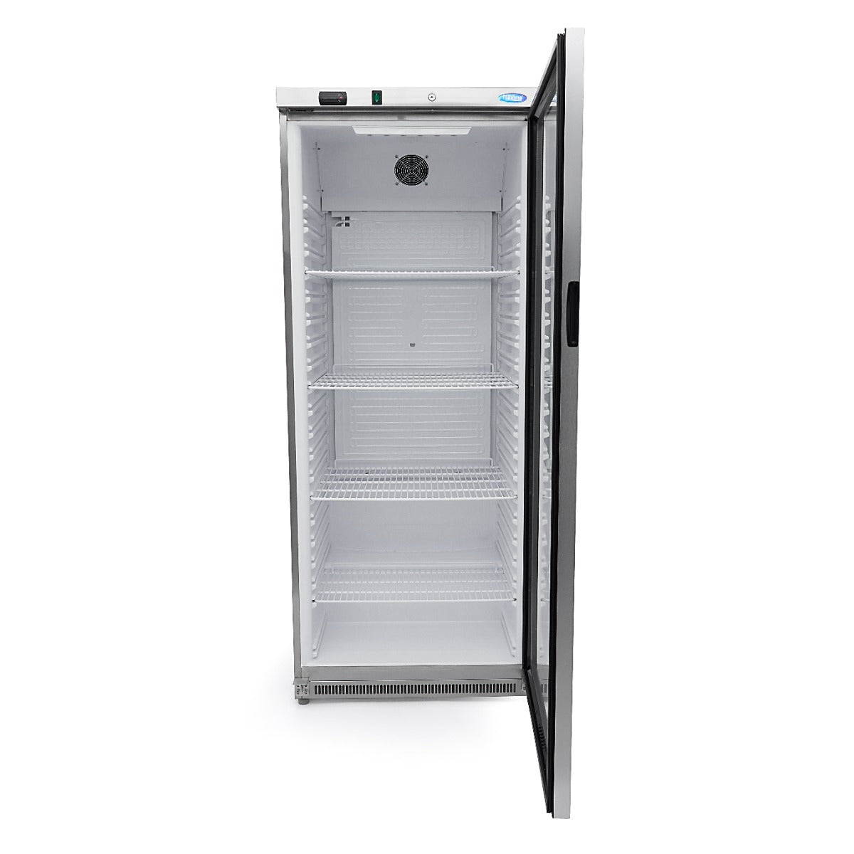 Maxima Fridge 600 L, Stainless Steel, with Glass Door, additional view