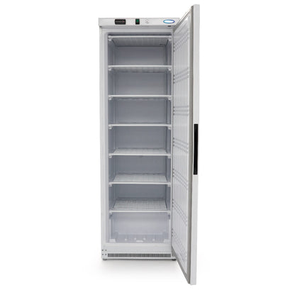 Maxima Upright Freezer, 400 L, 6 Fixed Shelves, White, additional view