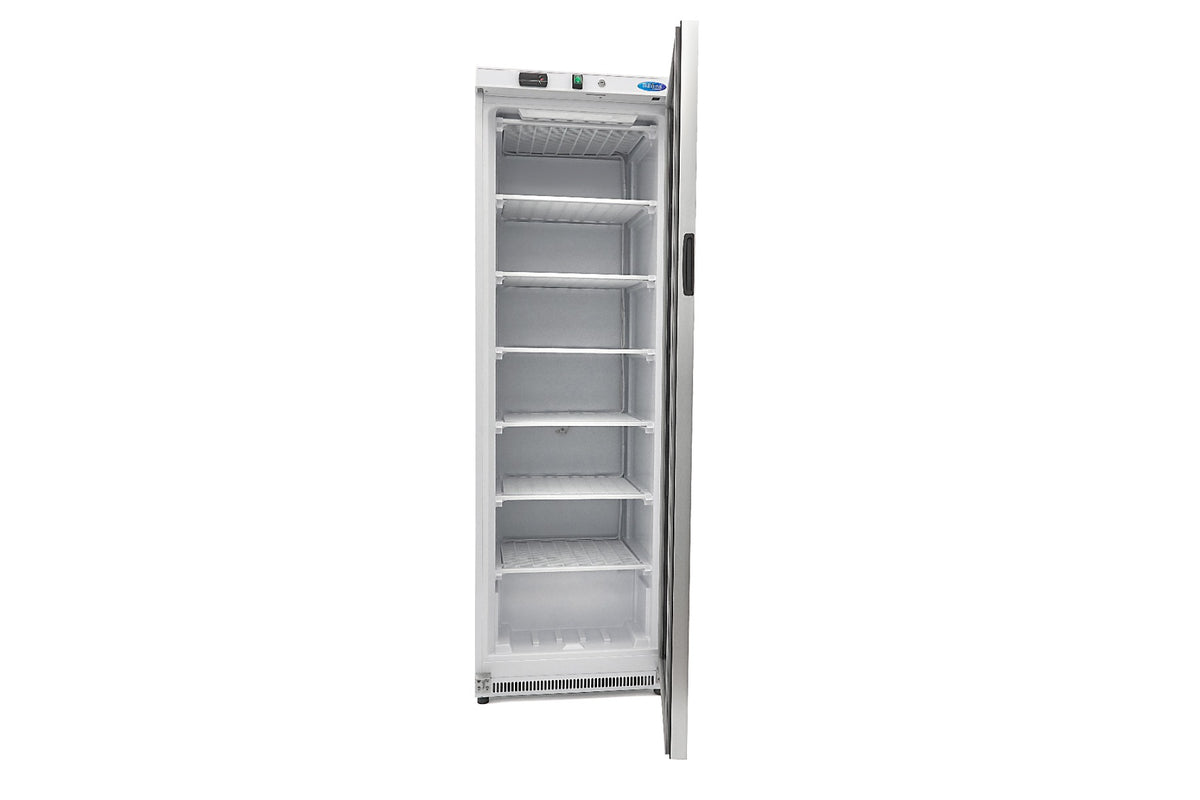 Maxima Upright Freezer, 400 L, Glass Door, White, additional view