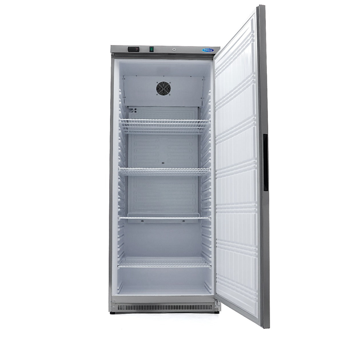 Maxima Fridge 600 L, 4 Adjustable Shelves, Stainless Steel, additional view