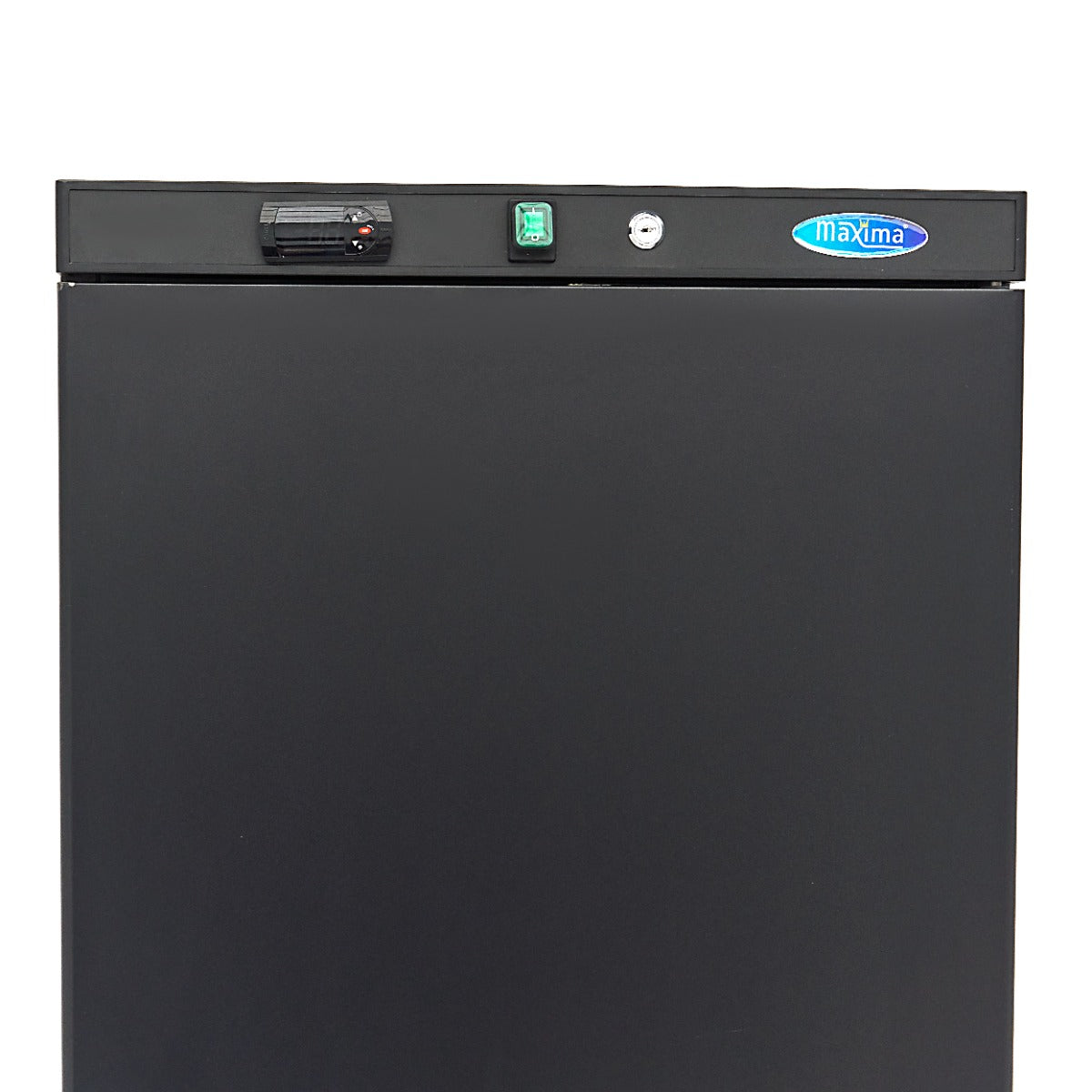 Maxima Fridge 400 L, 4 Adjustable Shelves, Black, additional view