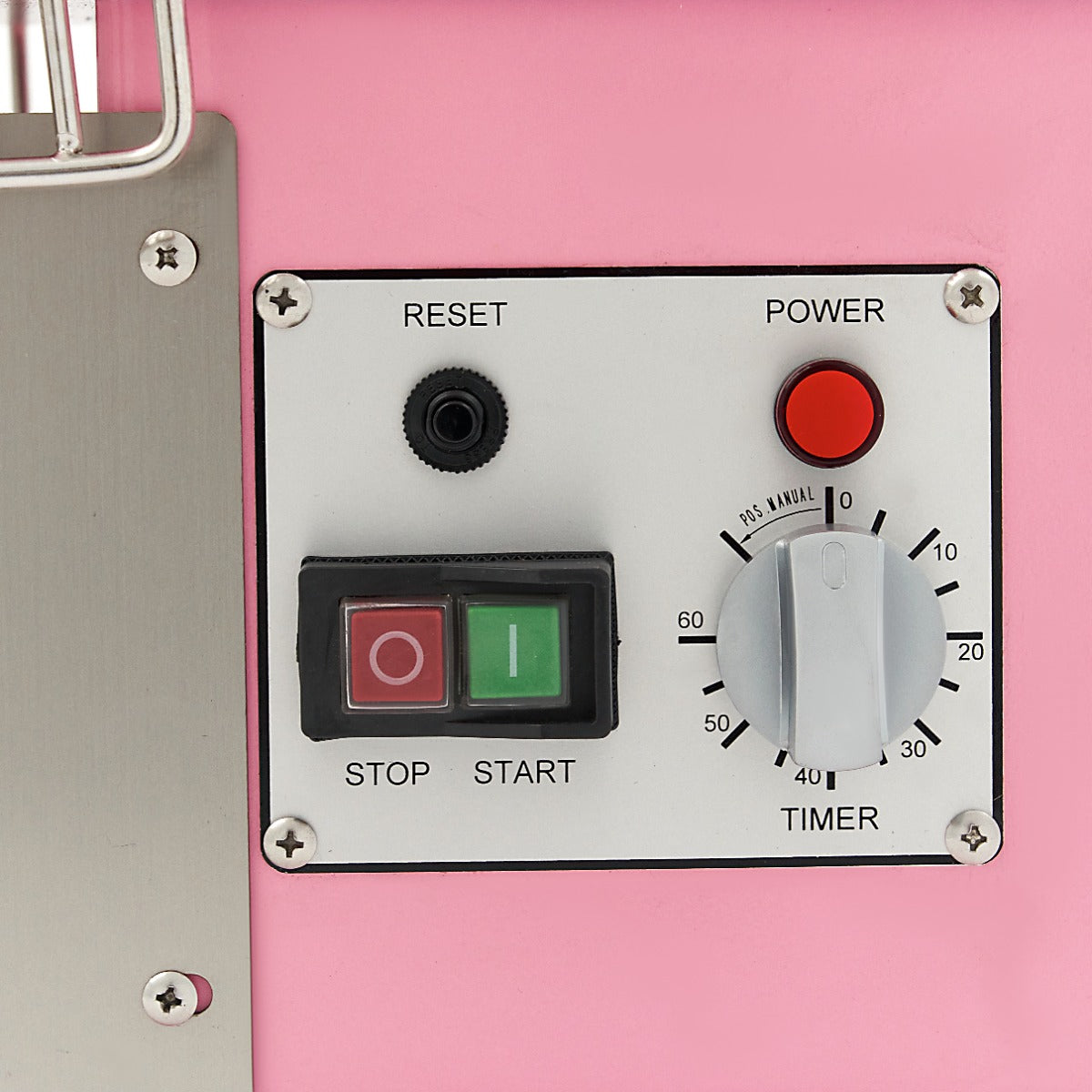 Maxima Dough Mixer, 8 L, 4.5 kg Dough, Pink, additional view