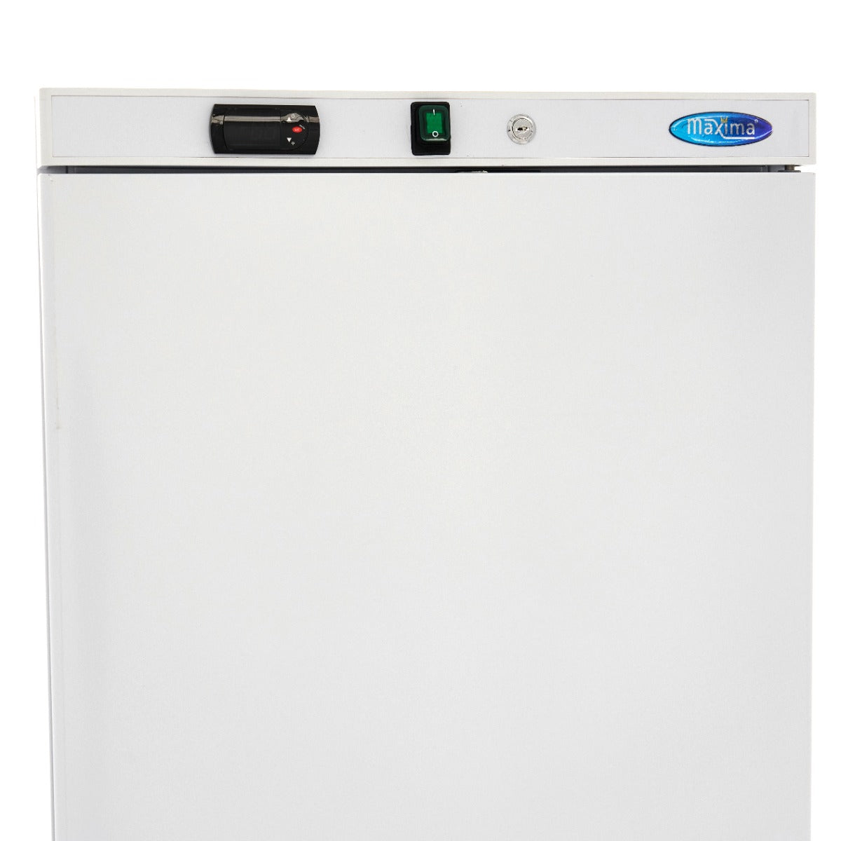 Maxima Upright Freezer, 400 L, 6 Fixed Shelves, White, additional view