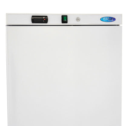 Maxima Upright Freezer, 400 L, 6 Fixed Shelves, White, additional view