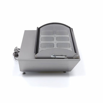 Maxima Tabletop Saladette, 67 L, 8 x 1/6 GN, additional view