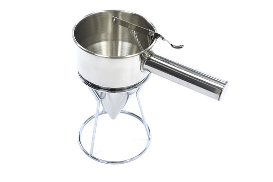 Maxima Batter Dispenser, Stainless Steel, 1.3 L, Dose Knob, product photo