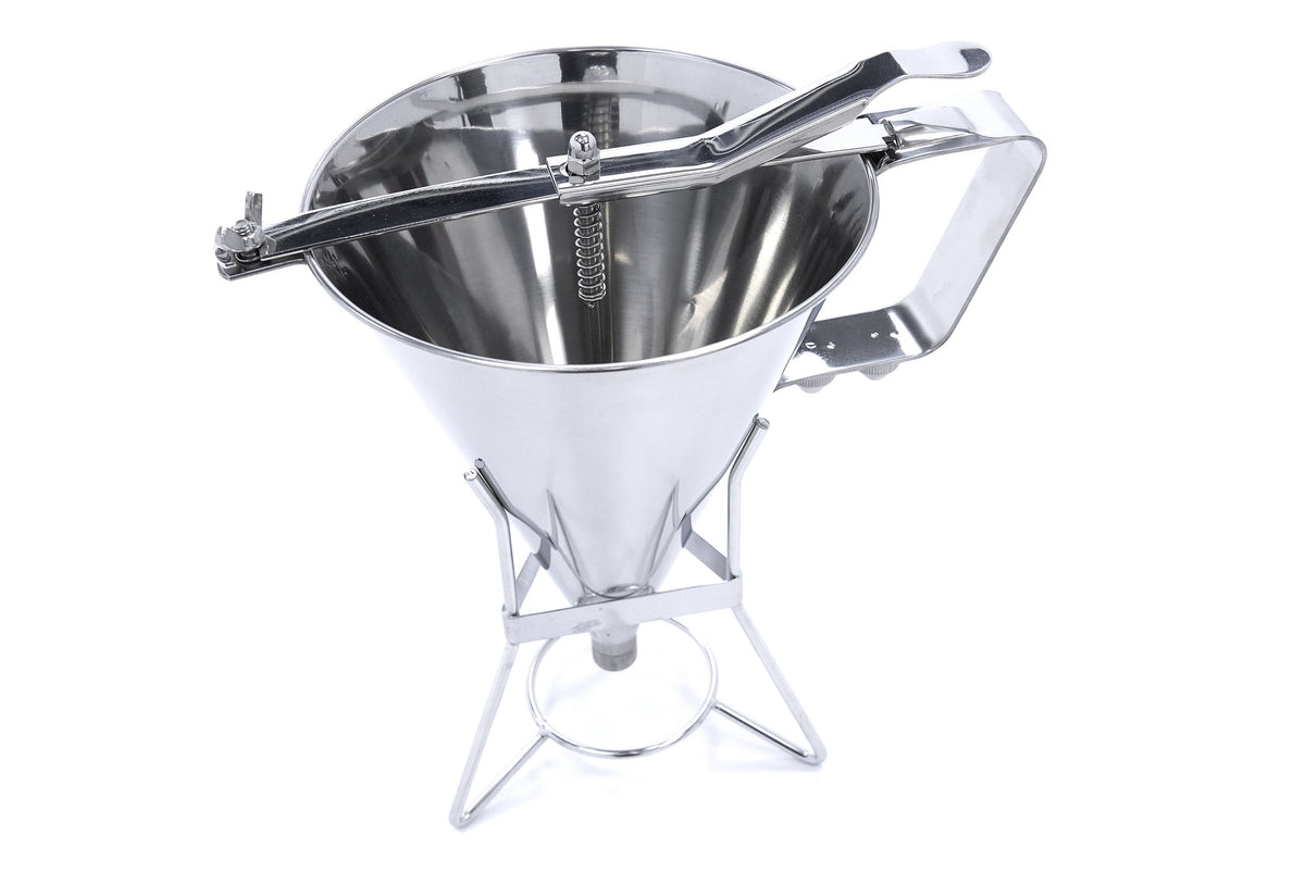 Maxima Batter Dispenser, Stainless Steel, 1.6 L, 3 Outlet Sizes, product photo