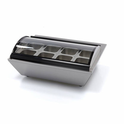 Maxima Tabletop Saladette, 67 L, 8 x 1/6 GN, additional view