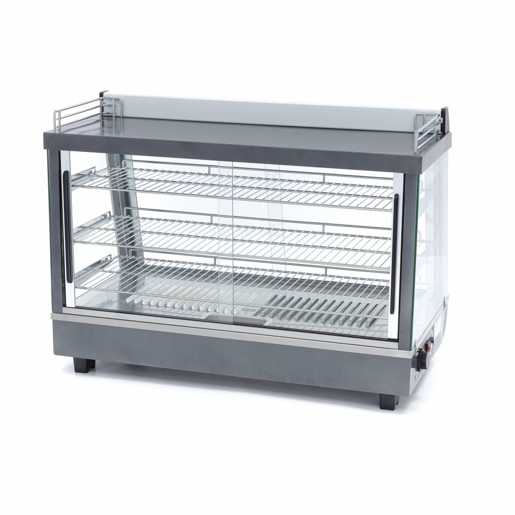 Maxima Heated Food Display, 136 L, 3 Shelves, additional view