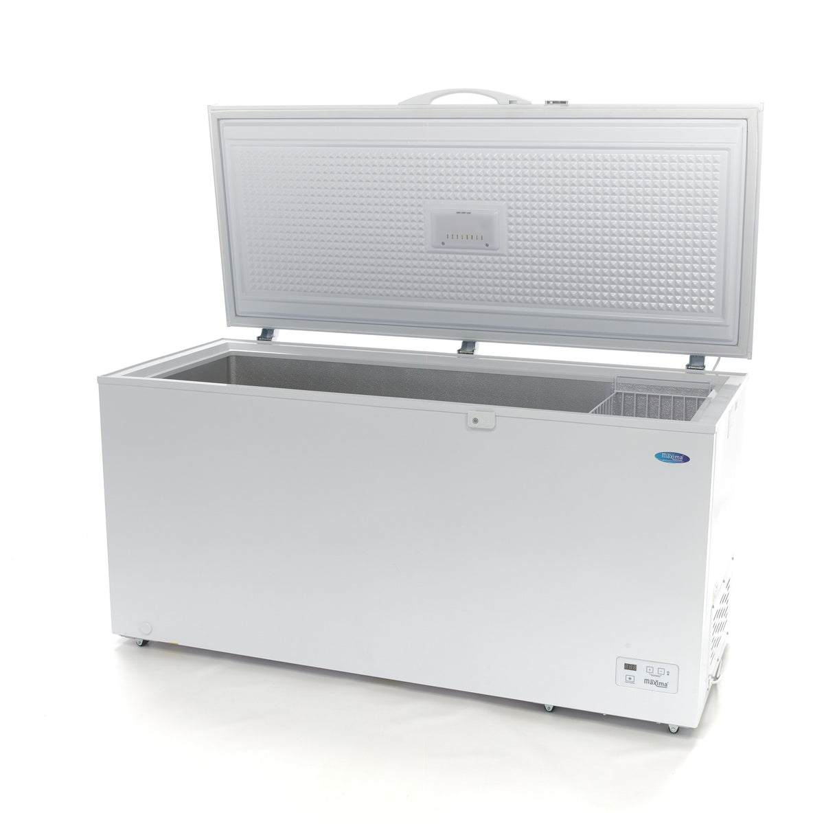 Maxima Chest Freezer, 488 L, 6 Wheels, Hanging Basket, additional view