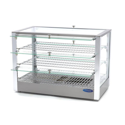 Maxima Heated Food Display, 115 L, 3 Shelves, additional view