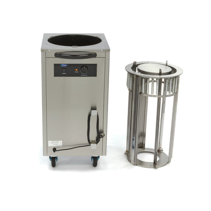 Maxima Plate Warmer, 40 Plates, Ø30 cm, on Wheels, additional view