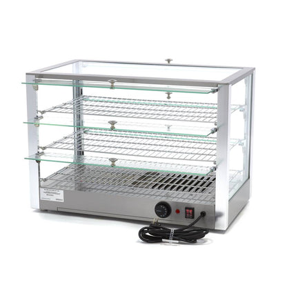 Maxima Heated Food Display, 115 L, 3 Shelves, additional view