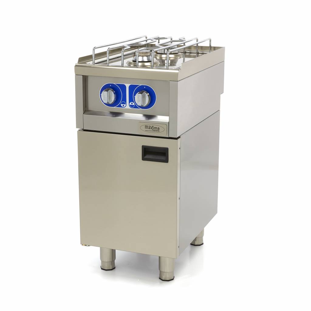 Maxima Commercial Grade Cooker, 2 Gas Burners, 8.5 kW, additional view