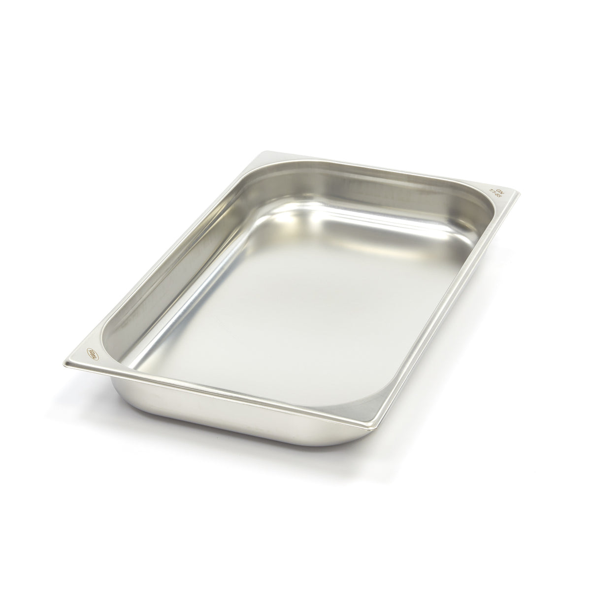 Maxima Gastronorm Container GN 1/1, Stainless Steel, 6.5 cm Deep, product photo