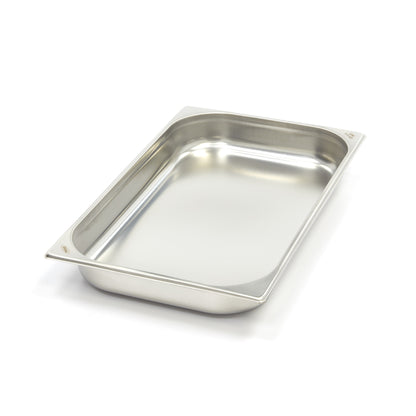 Maxima Gastronorm Container GN 1/1, Stainless Steel, 6.5 cm Deep, product photo