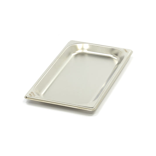 Maxima Gastronorm Container, 1/3 GN, 2 cm Deep, Stainless Steel, product photo