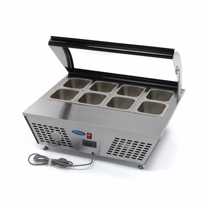 Maxima Tabletop Saladette, 67 L, 8 x 1/6 GN, additional view