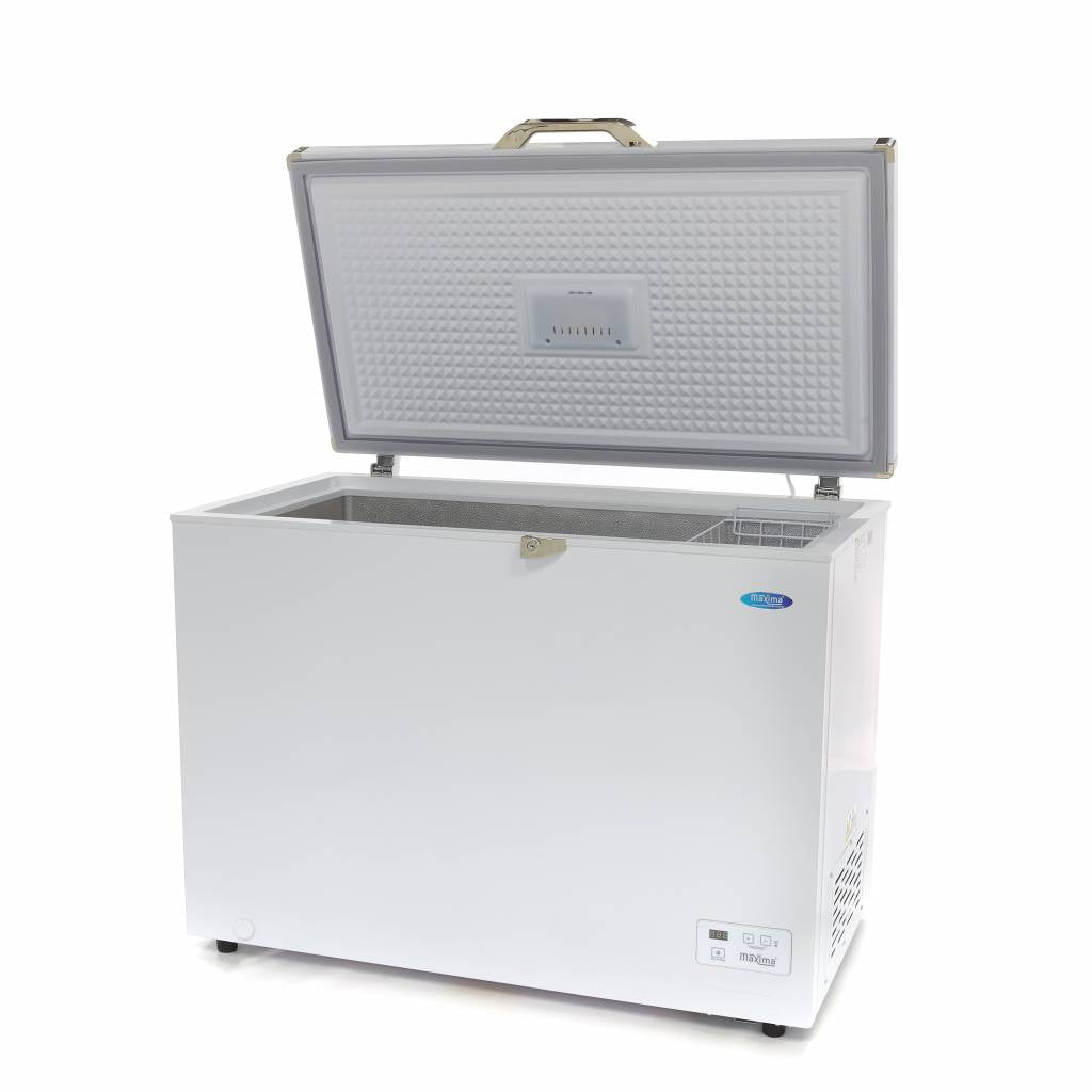 Maxima Chest Freezer, 282 L, 2 Wheels, Hanging Basket, additional view