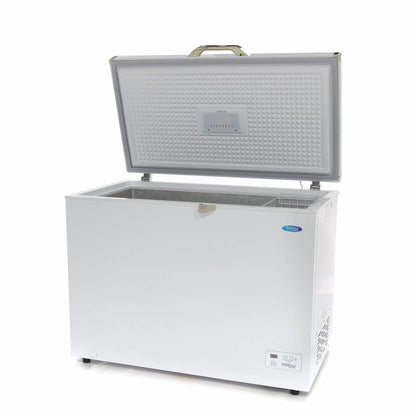 Maxima Chest Freezer, 282 L, 2 Wheels, Hanging Basket, additional view