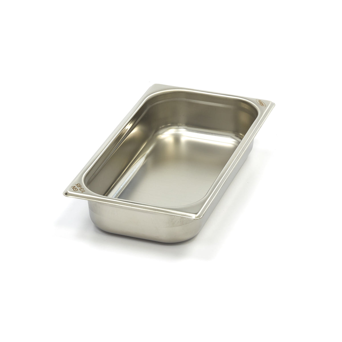 Maxima Gastronorm Container, 1/3 GN, 6.5 cm Deep, Stainless Steel, product photo