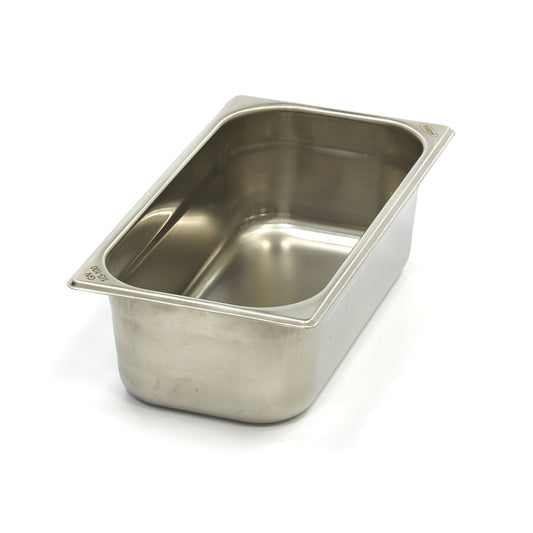 Maxima Gastronorm Container, 1/3 GN, 10 cm Deep, Stainless Steel, product photo