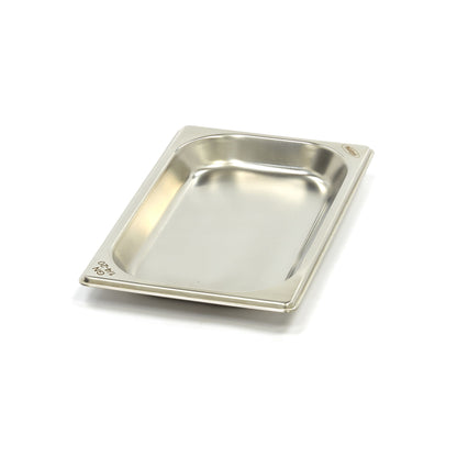 Maxima Gastronorm Container, 1/4 GN, 2 cm Deep, Stainless Steel, product photo